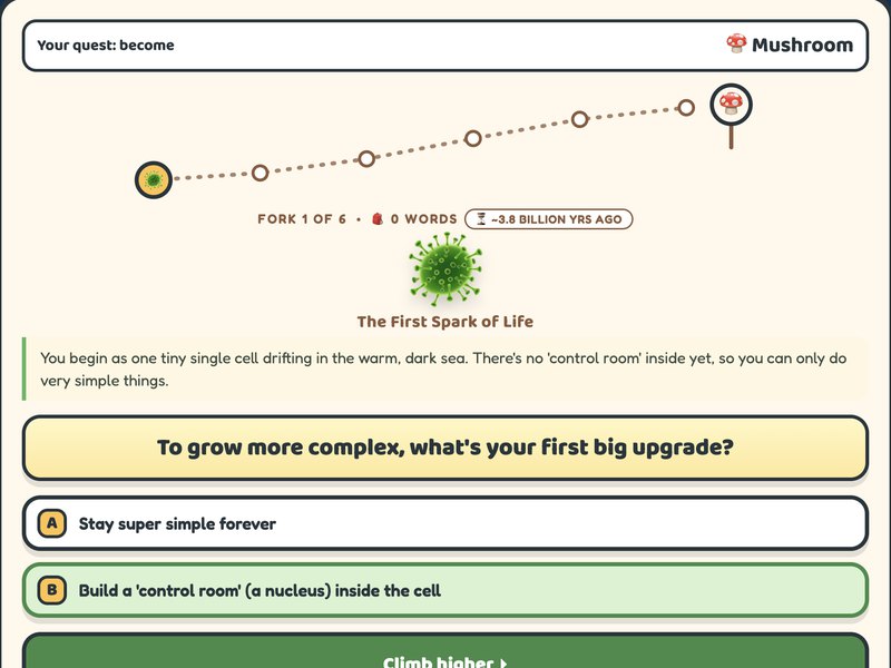 Tree of Life — screenshot