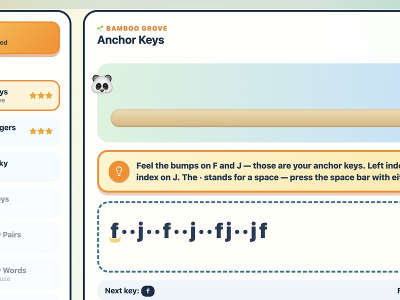 Bamboo Grove — screenshot